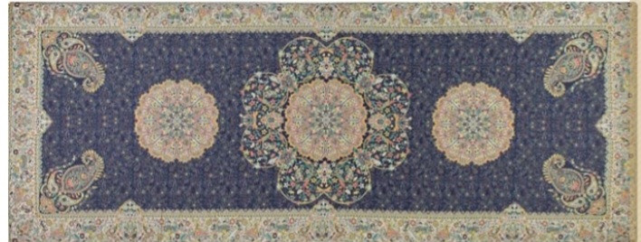 شاه نشین سورمه ای طرح افشار کد 1400850
