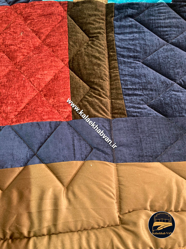 لحاف کرسی مخمل 40 تیکه 10رنگ درهم su55896