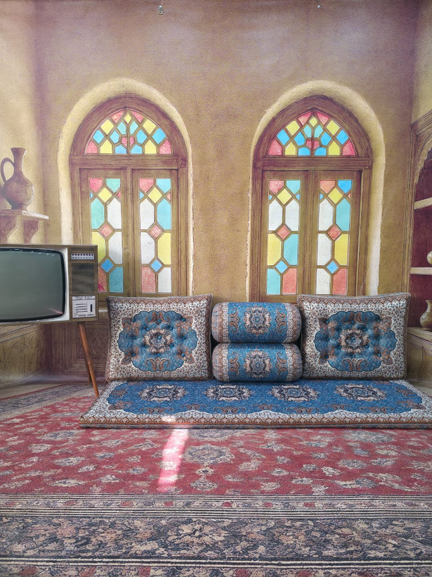 شاه نشین نقره ای طرح بهار کد 113376