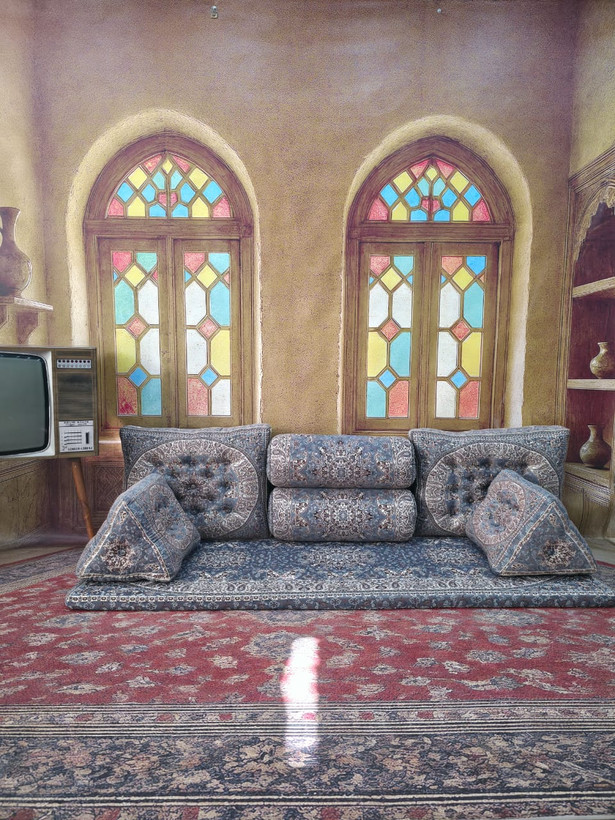 ست شاه نشین طوسی طرح شاهسوند کد 913746