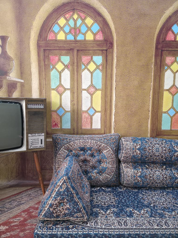 ست شاه نشین ابی طرح شاهسوند کد 99813